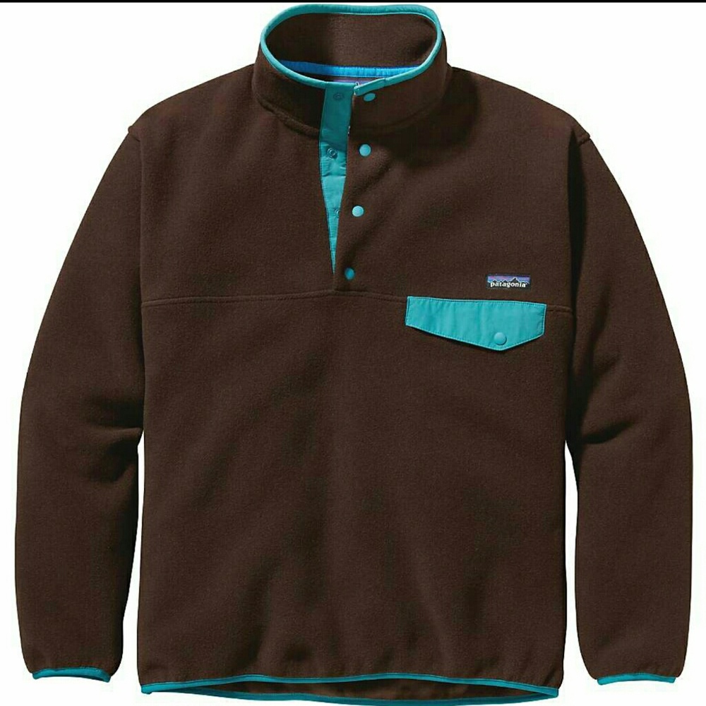 🐻Brown Men's Synchilla Snap-T pullover🐻